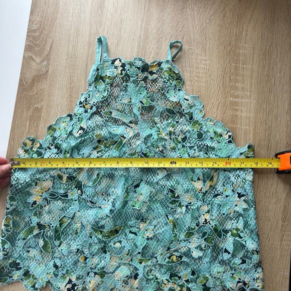 Anthropologie Women's Printed Applique Tank Blouse Size S Multicolor - Picture 6 of 7